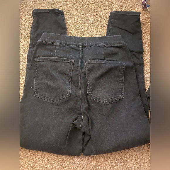 Express pull on skinny jeans size medium 6/8/10 worn once - Picture 3 of 5